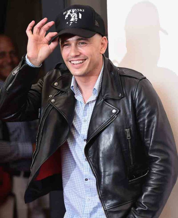 Zeroville James Franco Black Leather Jacket